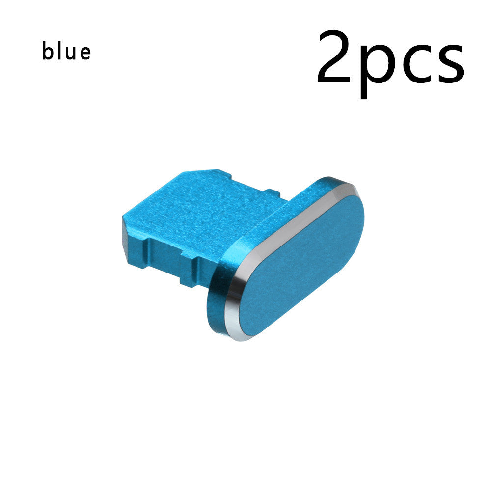 Aluminum Lightning Port Dust Plug for iPhone – Sleek Charging Port Protector