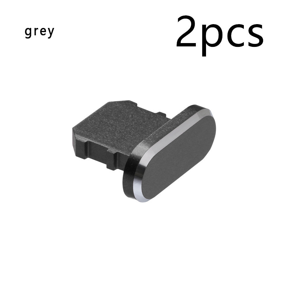 Aluminum Lightning Port Dust Plug for iPhone – Sleek Charging Port Protector