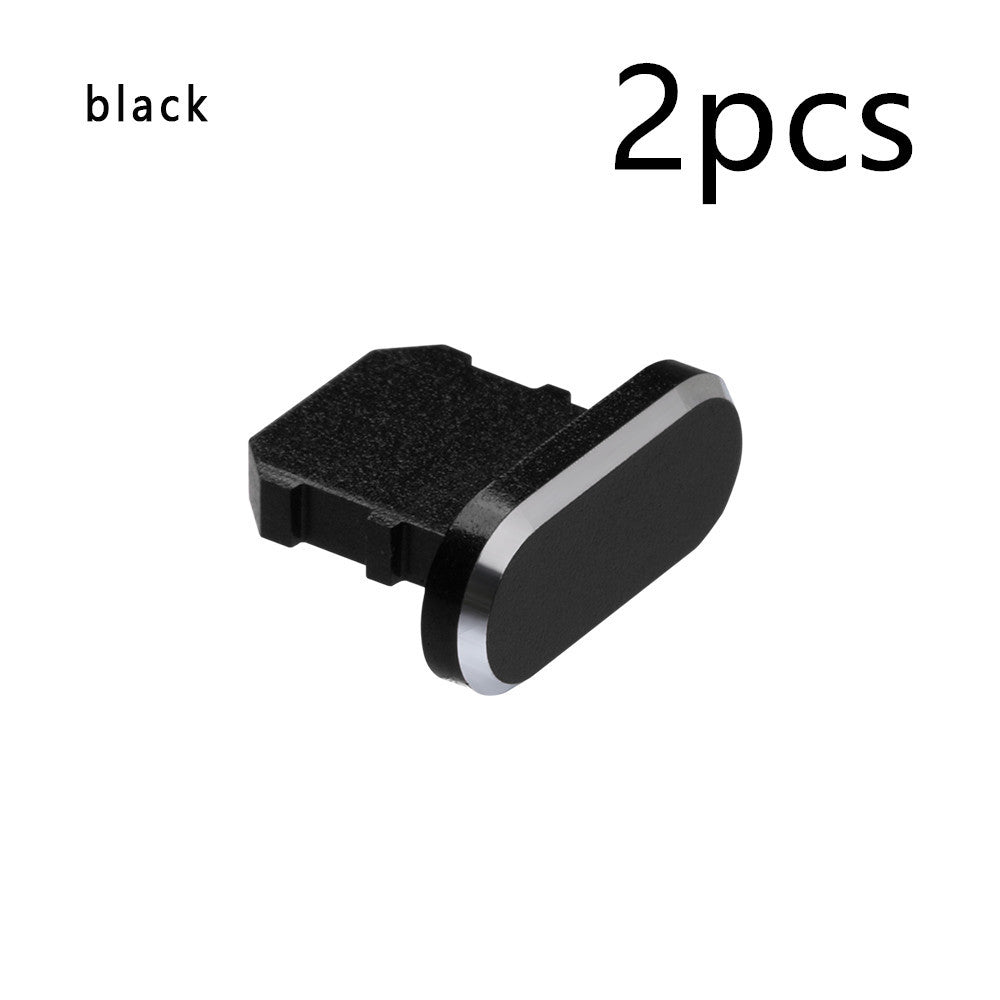 Aluminum Lightning Port Dust Plug for iPhone – Sleek Charging Port Protector