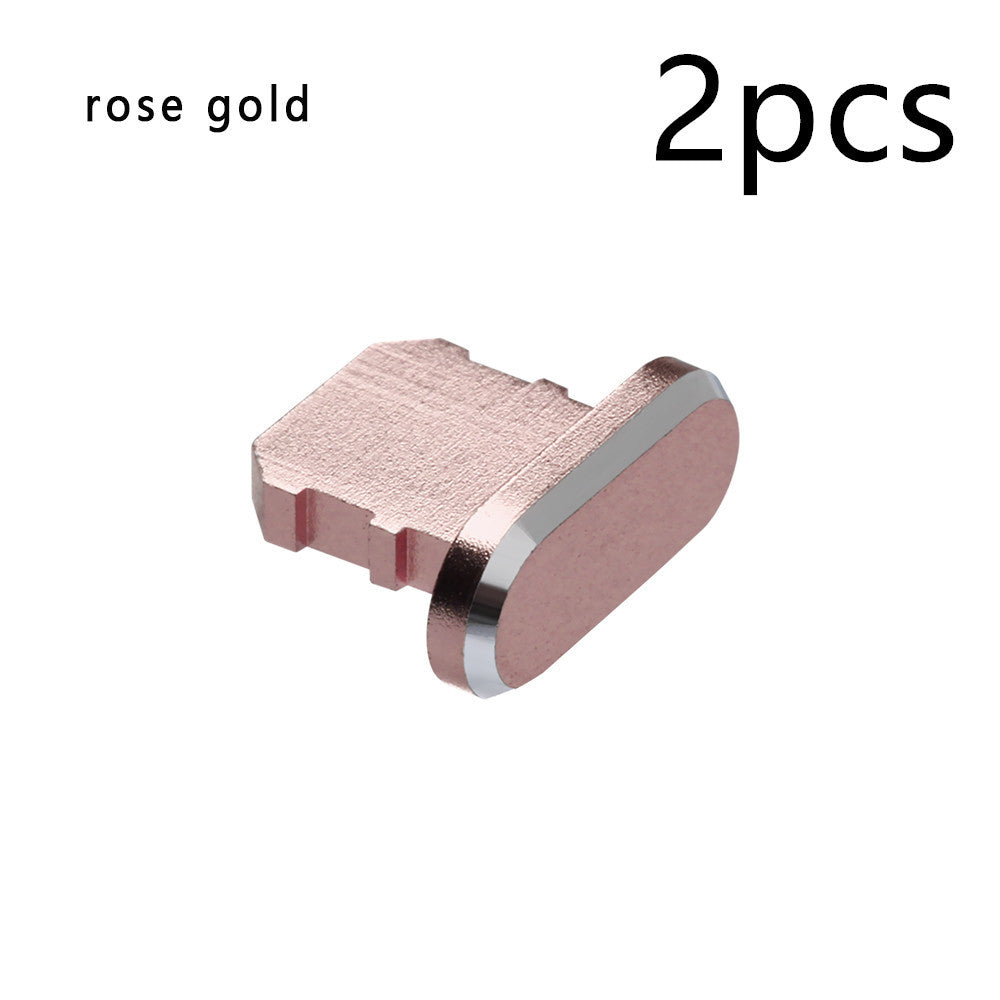 Aluminum Lightning Port Dust Plug for iPhone – Sleek Charging Port Protector