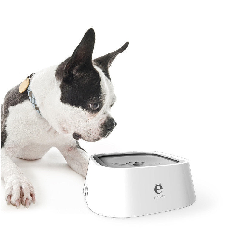 1.5L Floating Pet Water Bowl – No-Spill Slow Feeder for Cats & Dogs – grooming kit