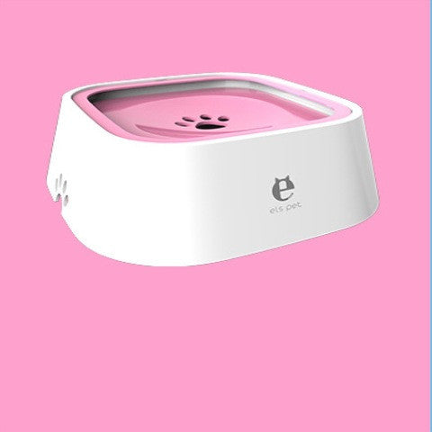 1.5L Floating Pet Water Bowl – No-Spill Slow Feeder for Cats & Dogs – grooming kit