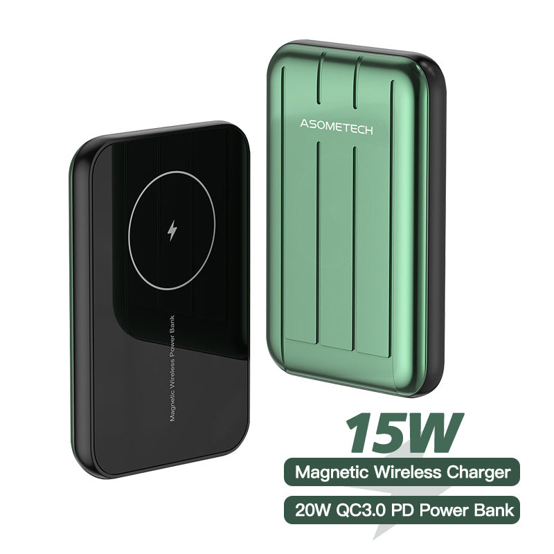Acrylic Portable Power Bank – Two-Way Fast Charging USB Charger – power-bank