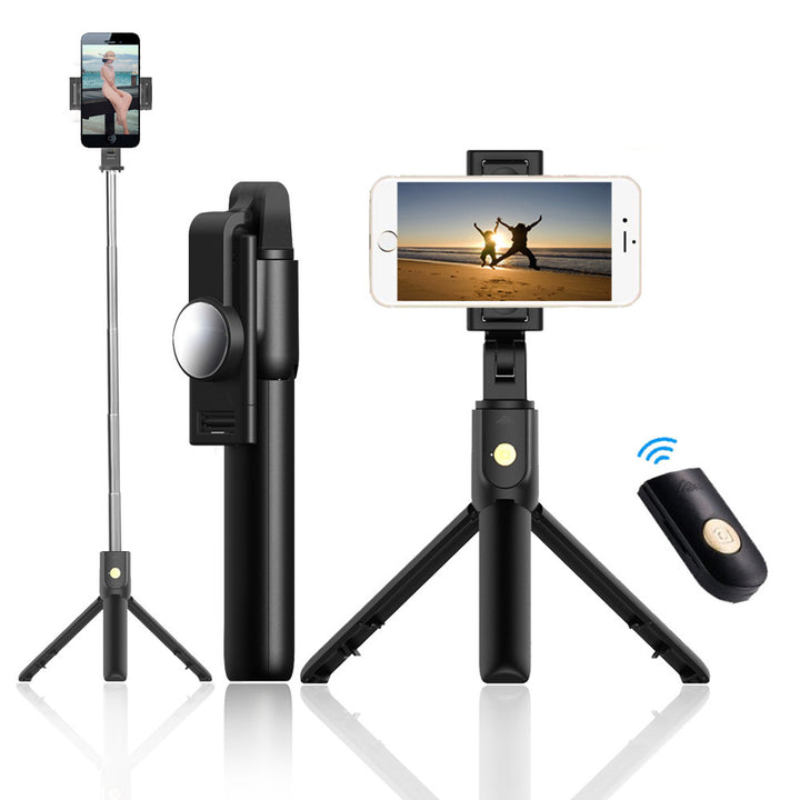 K10 Bluetooth Selfie Stick with Wireless Remote – Foldable Tripod for iPhone & Android – tech-gadget