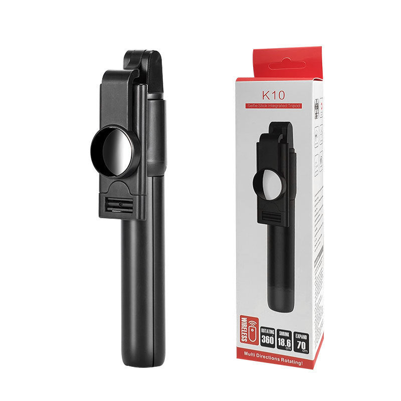 K10 Bluetooth Selfie Stick with Wireless Remote – Foldable Tripod for iPhone & Android