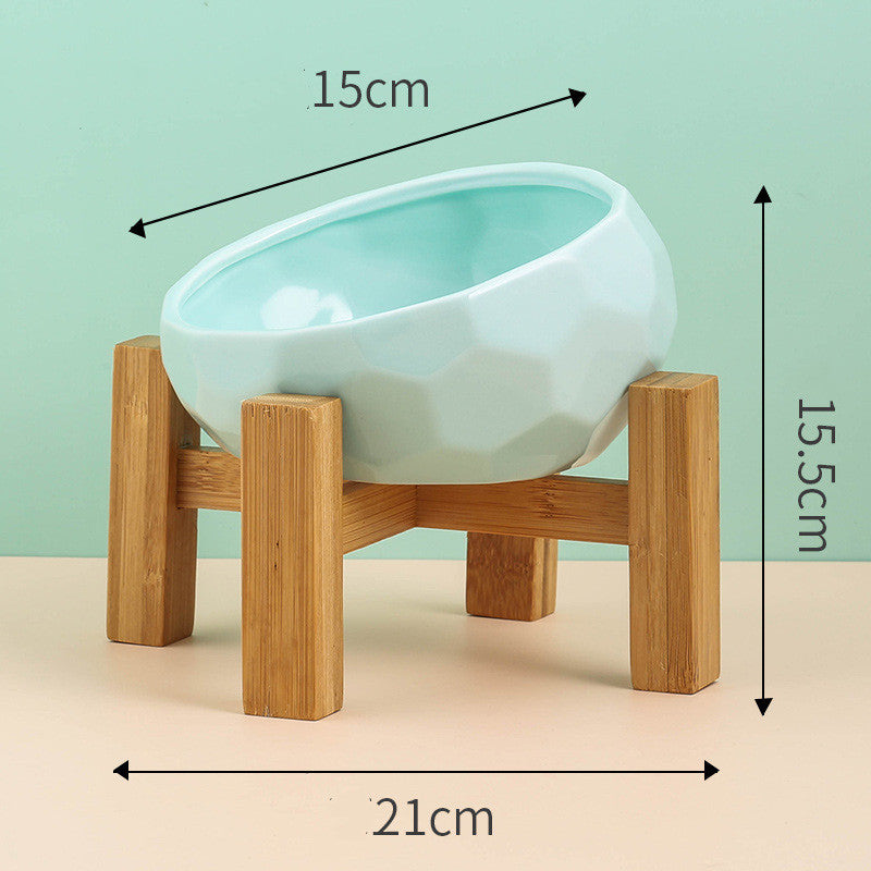 Minimalist Ceramic Cat Bowl – Elevated & Stylish Feeding for Cats