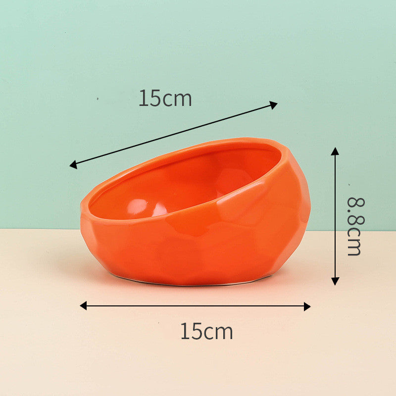 Minimalist Ceramic Cat Bowl – Elevated & Stylish Feeding for Cats