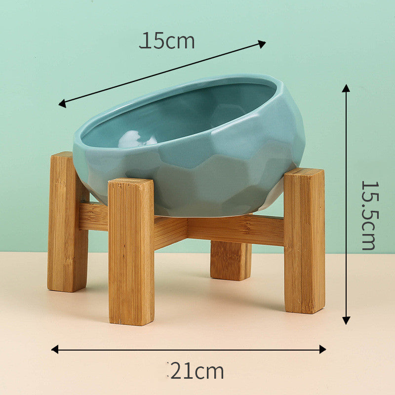 Minimalist Ceramic Cat Bowl – Elevated & Stylish Feeding for Cats