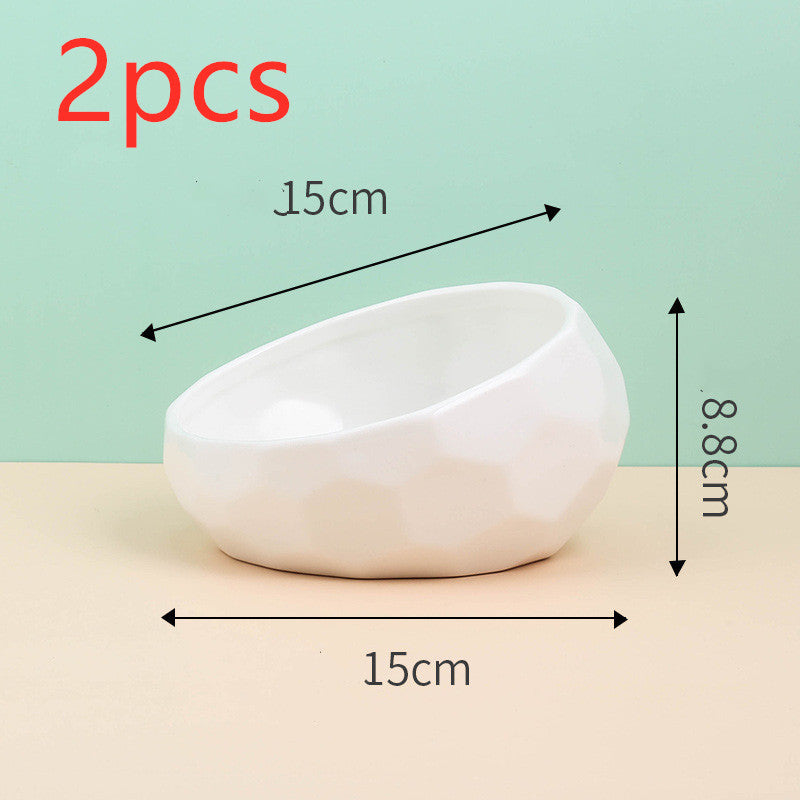 Minimalist Ceramic Cat Bowl – Elevated & Stylish Feeding for Cats