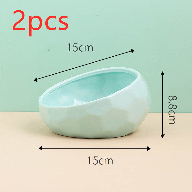 Minimalist Ceramic Cat Bowl – Elevated & Stylish Feeding for Cats