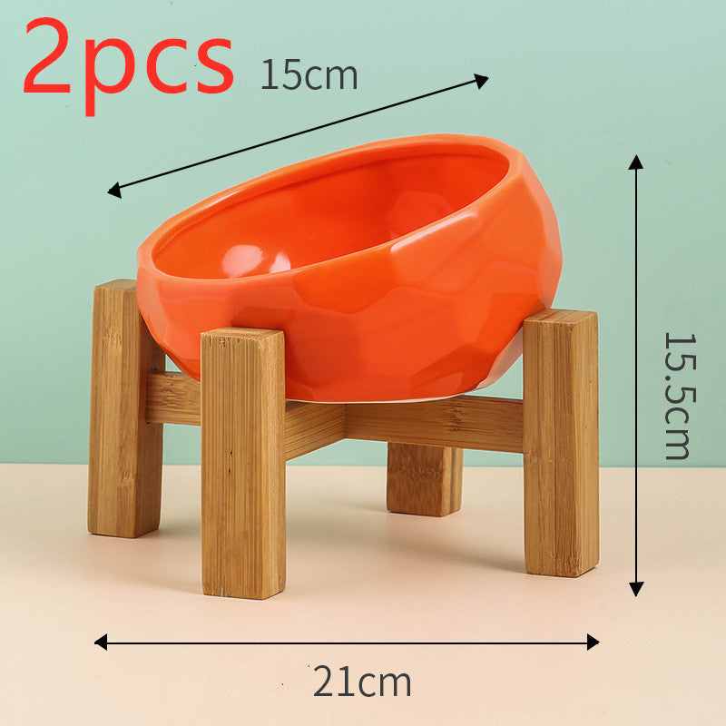 Minimalist Ceramic Cat Bowl – Elevated & Stylish Feeding for Cats