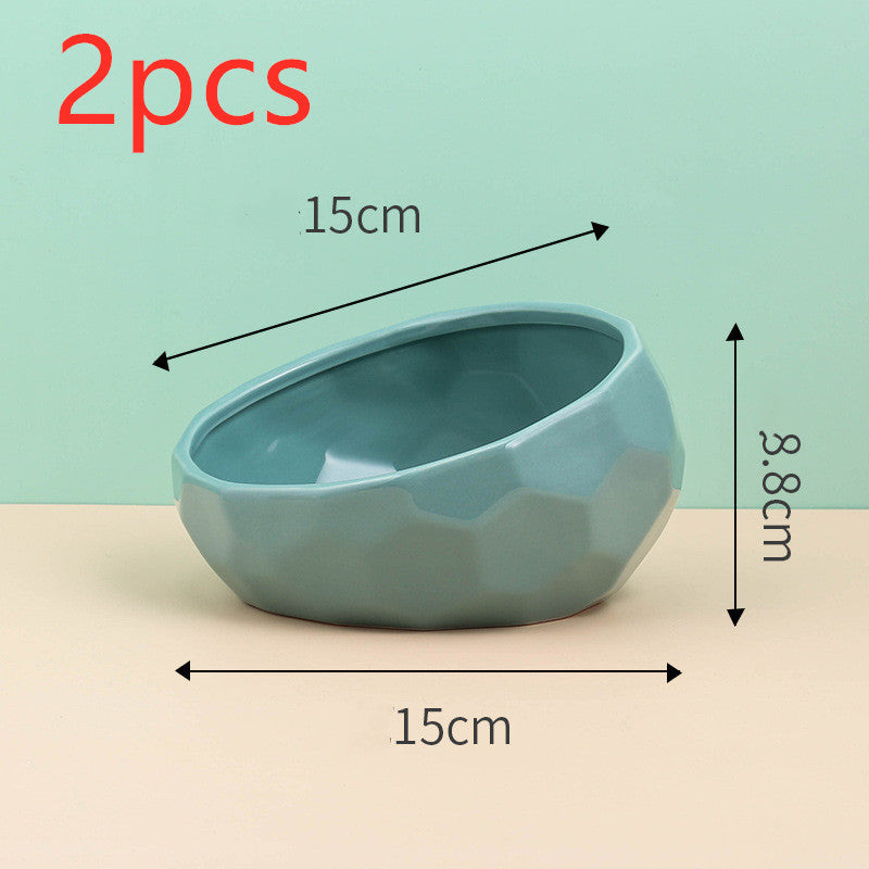 Minimalist Ceramic Cat Bowl – Elevated & Stylish Feeding for Cats