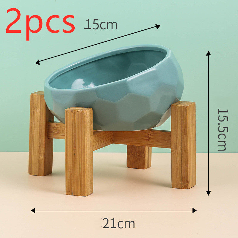 Minimalist Ceramic Cat Bowl – Elevated & Stylish Feeding for Cats