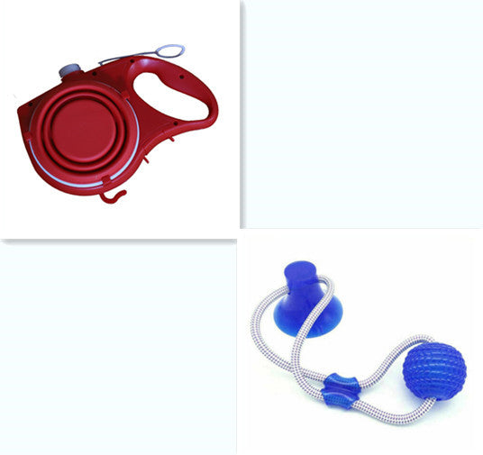 Plastic Dog Leash with Grip – Non-Retractable Lead for Small to Medium Dogs