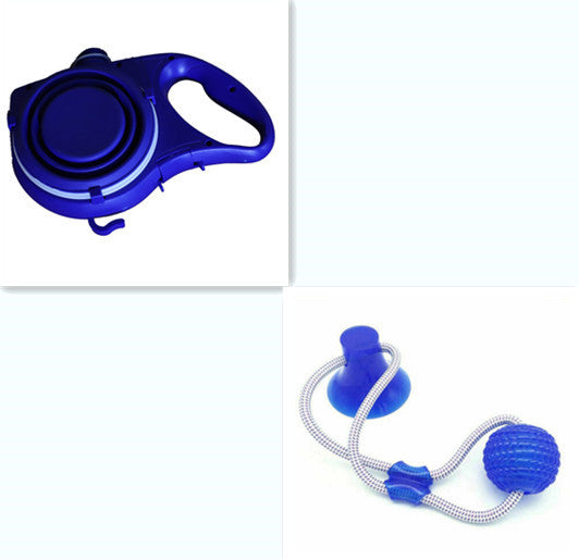 Plastic Dog Leash with Grip – Non-Retractable Lead for Small to Medium Dogs