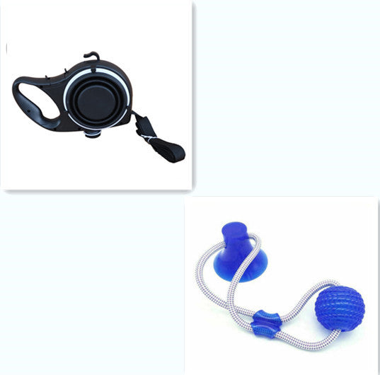 Plastic Dog Leash with Grip – Non-Retractable Lead for Small to Medium Dogs