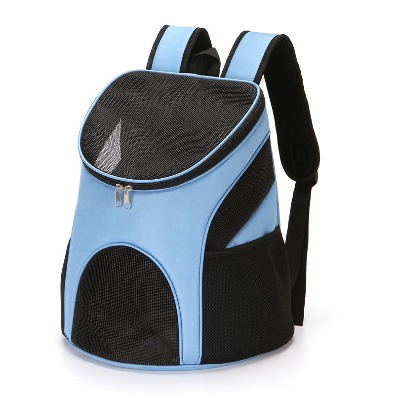 Pet Backpack Carrier – Ventilated Travel Bag for Small & Medium Pets