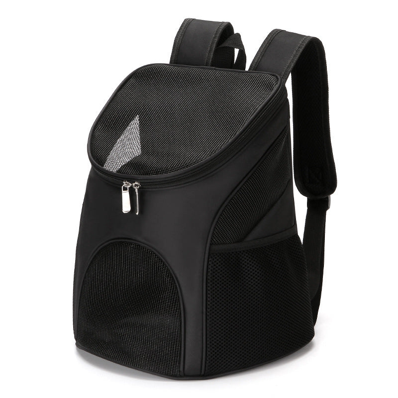 Pet Backpack Carrier – Ventilated Travel Bag for Small & Medium Pets
