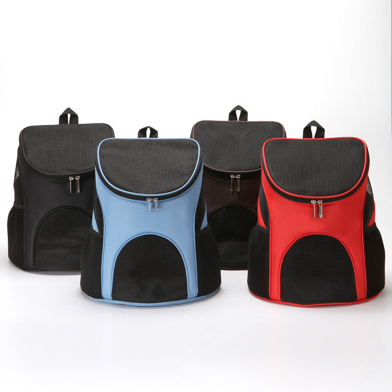 Pet Backpack Carrier – Ventilated Travel Bag for Small & Medium Pets