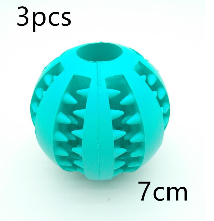 Silicone Dog Treat Ball – Chew Toy & Teeth Cleaning Dispenser