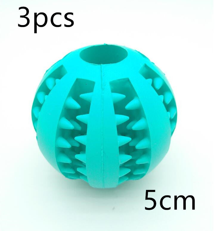 Silicone Dog Treat Ball – Chew Toy & Teeth Cleaning Dispenser