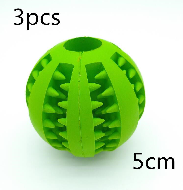 Silicone Dog Treat Ball – Chew Toy & Teeth Cleaning Dispenser
