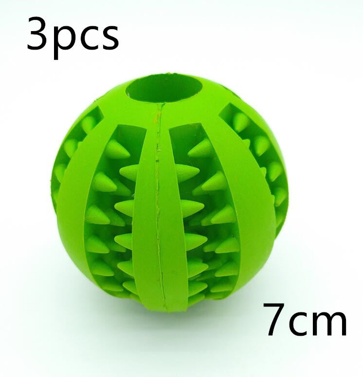 Silicone Dog Treat Ball – Chew Toy & Teeth Cleaning Dispenser