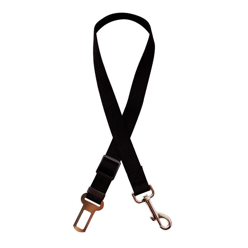 Adjustable Dog Car Seatbelt – Pet Travel Safety Harness for Dogs & Cats – grooming kit
