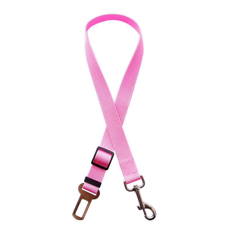 Adjustable Dog Car Seatbelt – Pet Travel Safety Harness for Dogs & Cats – grooming kit