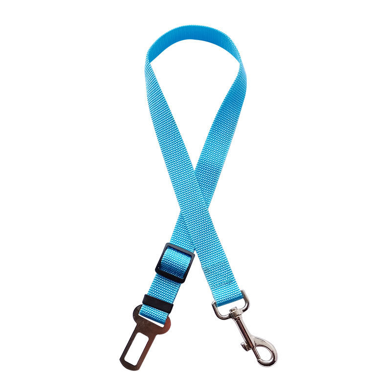 Adjustable Dog Car Seatbelt – Pet Travel Safety Harness for Dogs & Cats – grooming kit