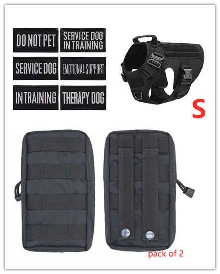 Tactical Dog Harness with Molle – Military-Grade No-Pull Vest