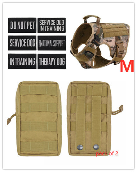 Tactical Dog Harness with Molle – Military-Grade No-Pull Vest