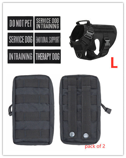Tactical Dog Harness with Molle – Military-Grade No-Pull Vest