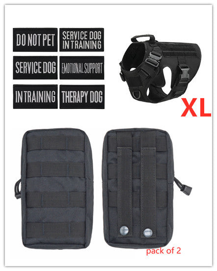 Tactical Dog Harness with Molle – Military-Grade No-Pull Vest