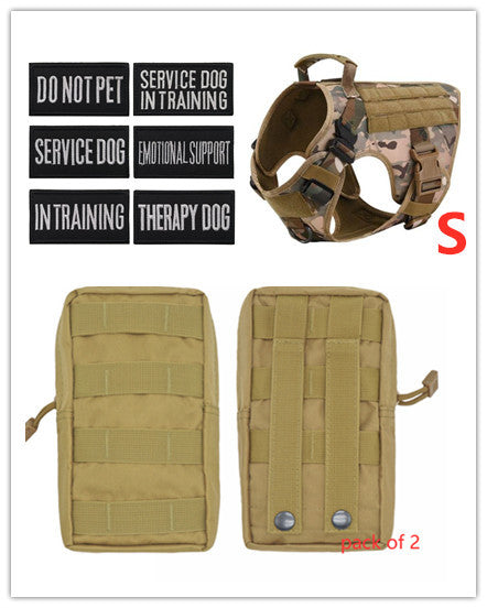 Tactical Dog Harness with Molle – Military-Grade No-Pull Vest