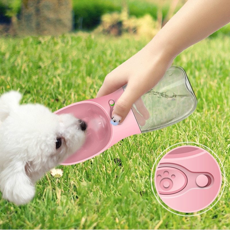 Portable Pet Water Bottle – Leak-Proof Travel Dispenser for Dogs & Cats