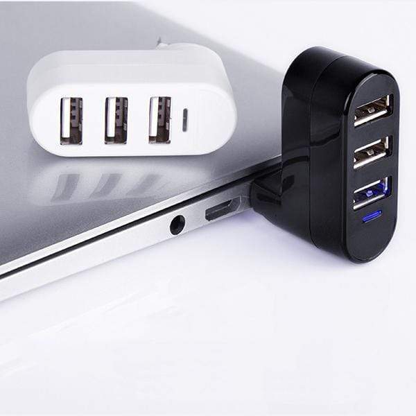 High-Speed USB 2.0 Hub Splitter – 4/7-Port Plug-and-Play Adapter for Laptop & PC – tech-gadget