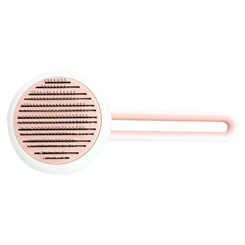 Self-Cleaning Pet Comb – One-Click Hair Removal Brush for Dogs & Cats