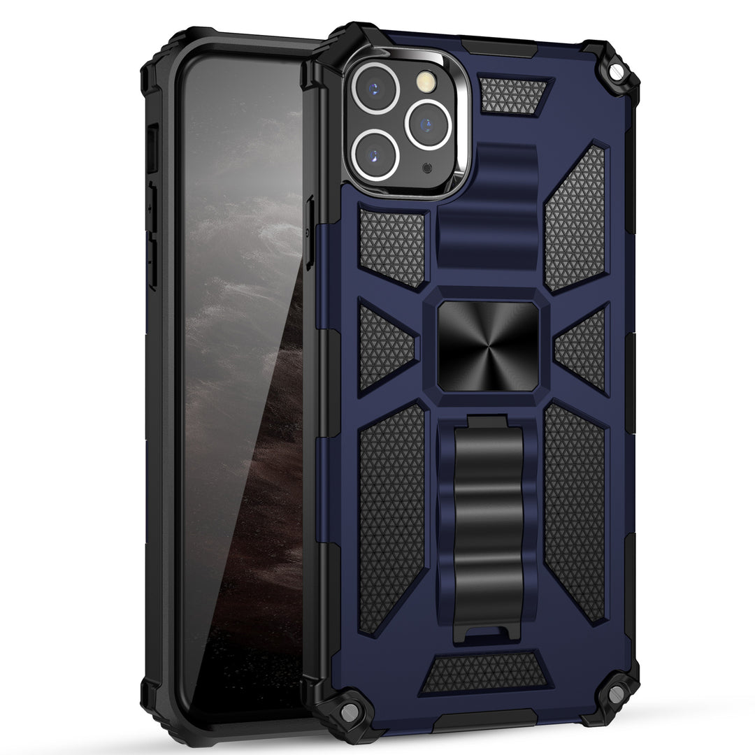 Military Style Shockproof Phone Case – Rugged TPU + PC Armor