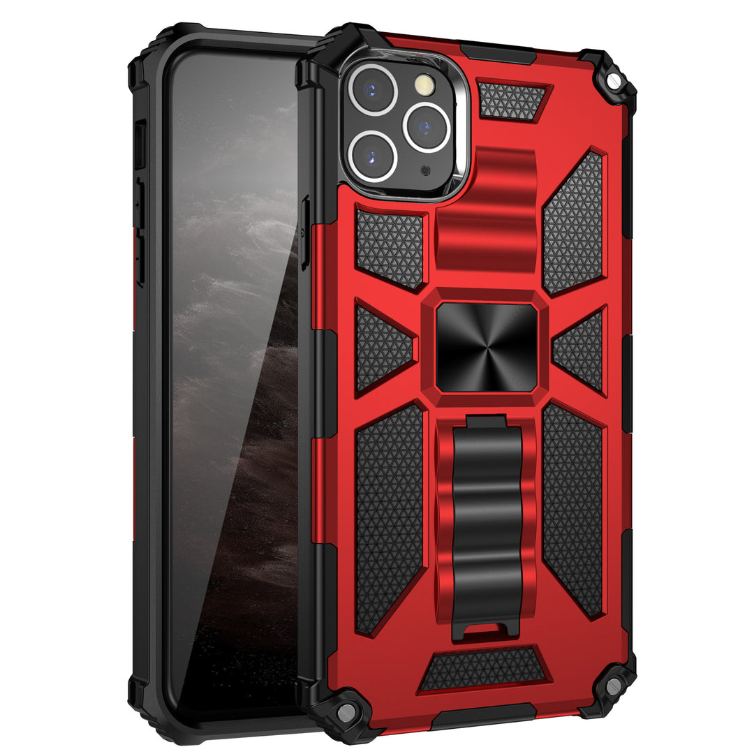 Military Style Shockproof Phone Case – Rugged TPU + PC Armor