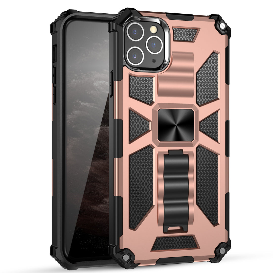 Military Style Shockproof Phone Case – Rugged TPU + PC Armor