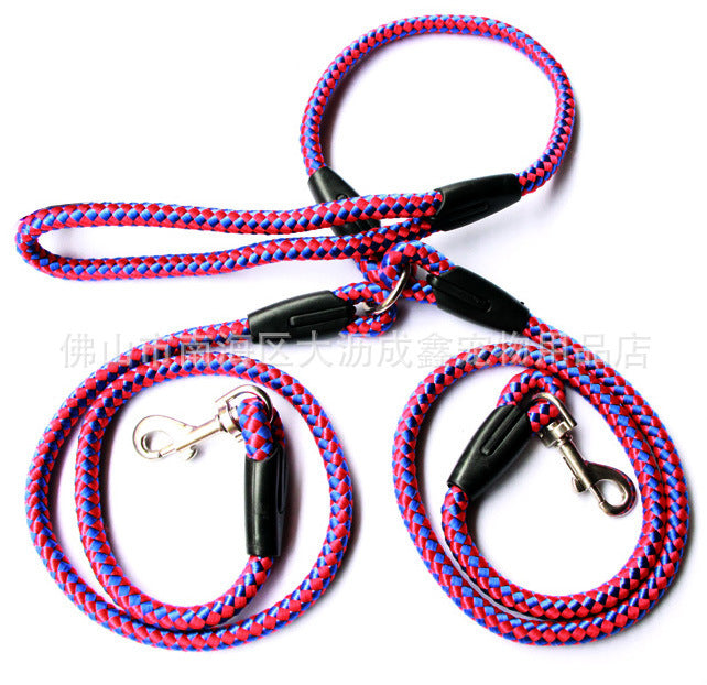 Heavy Duty Reflective Dog Leash – Climbing Rope, Padded Handle (1.3m / 1.4m)