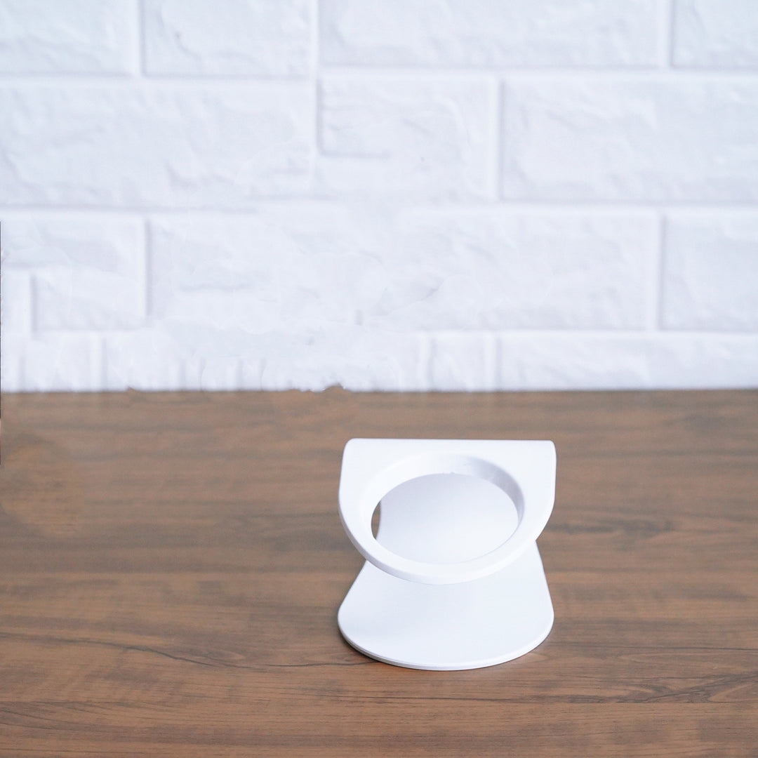 Ergonomic Cat Feeding Bowl – Tilted Transparent Design (Single or Double)