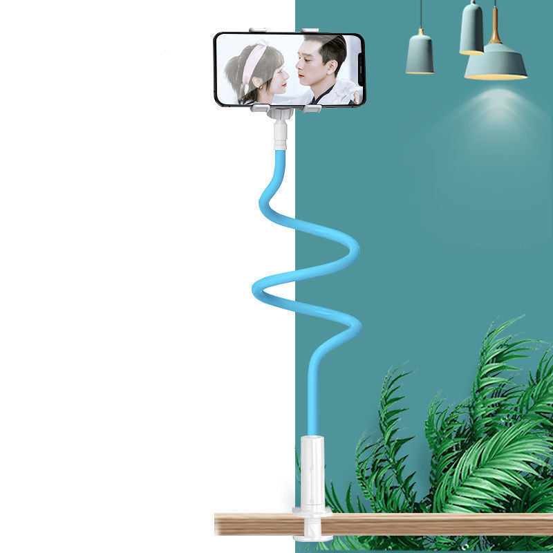 Adjustable Bedside Phone Holder – Flexible Memory Alloy Arm, Hands-Free Mount | Universal Clip for Bed, Desk – phone-stand