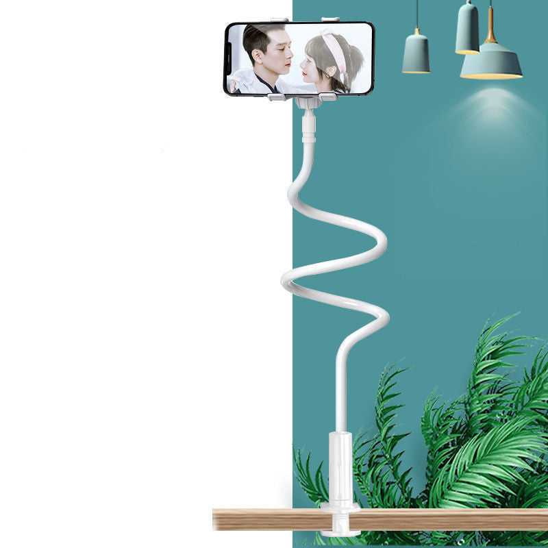Adjustable Bedside Phone Holder – Flexible Memory Alloy Arm, Hands-Free Mount | Universal Clip for Bed, Desk – phone-stand