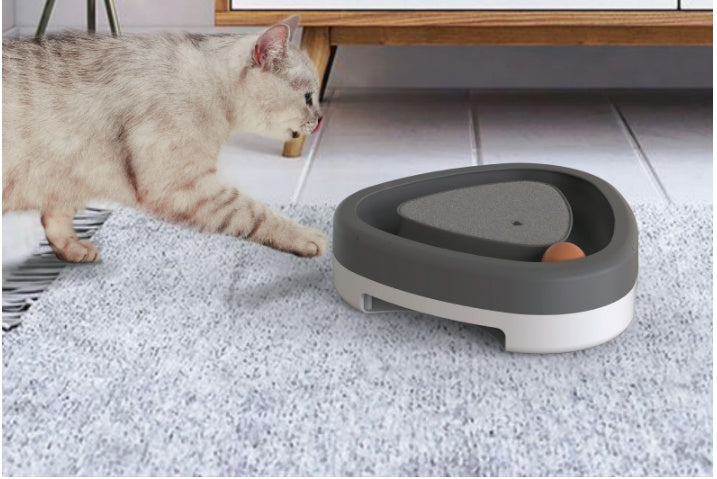 Interactive Feather Cat Toy with Sound – Stimulates Hunting Instincts – grooming kit