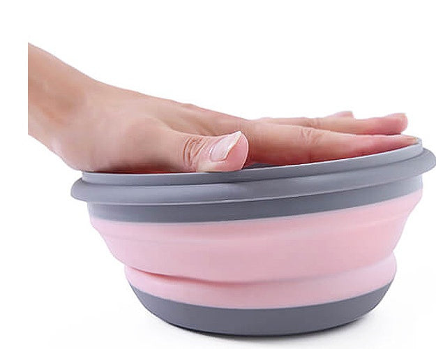 3-Piece Collapsible Pet Bowl Set – Portable Food & Water Bowls for Travel – grooming kit