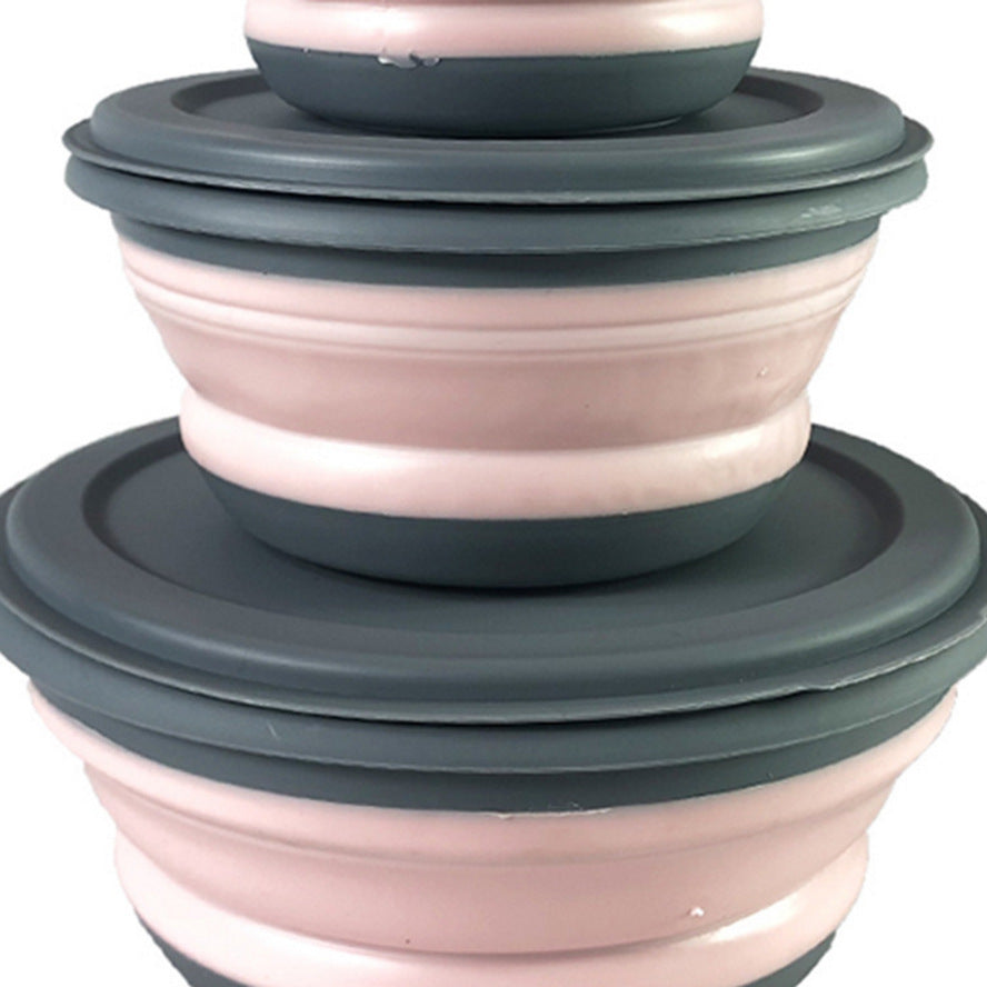 3-Piece Collapsible Pet Bowl Set – Portable Food & Water Bowls for Travel – grooming kit