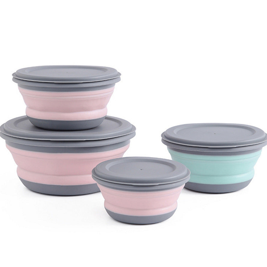 3-Piece Collapsible Pet Bowl Set – Portable Food & Water Bowls for Travel – grooming kit