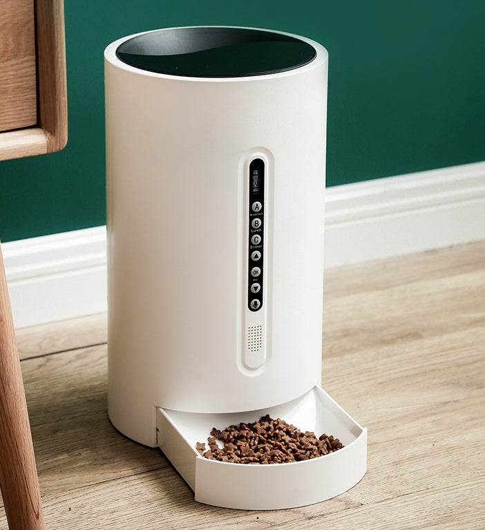 Smart Automatic Pet Feeder – 4.6L Food Dispenser for Cats & Dogs